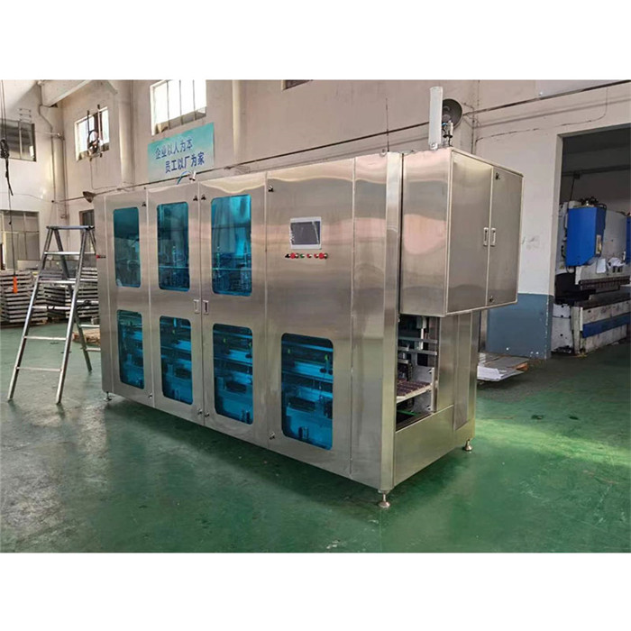Machine de conditionnement liquide automatique de dosettes de détergent liquide de film plastique de dissolution d'eau automatique